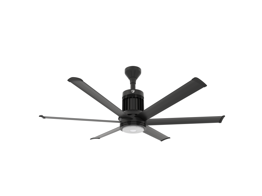 i6, 60", WiFi/BLE, Outdoor, Universal Mount- Black, Ext Tube - 6", LED