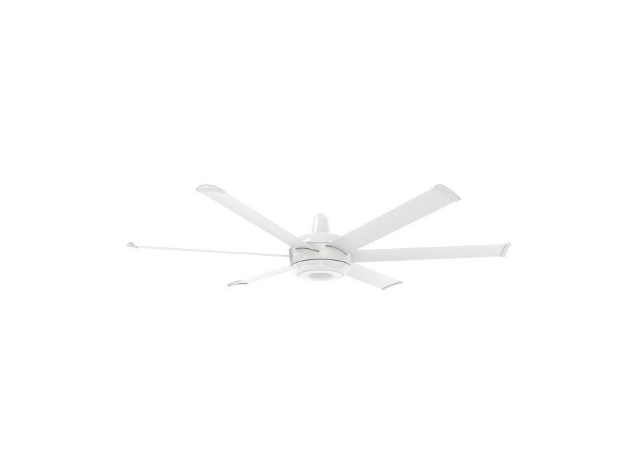 es6, 60", Universal Mount- White, No Ext Tube