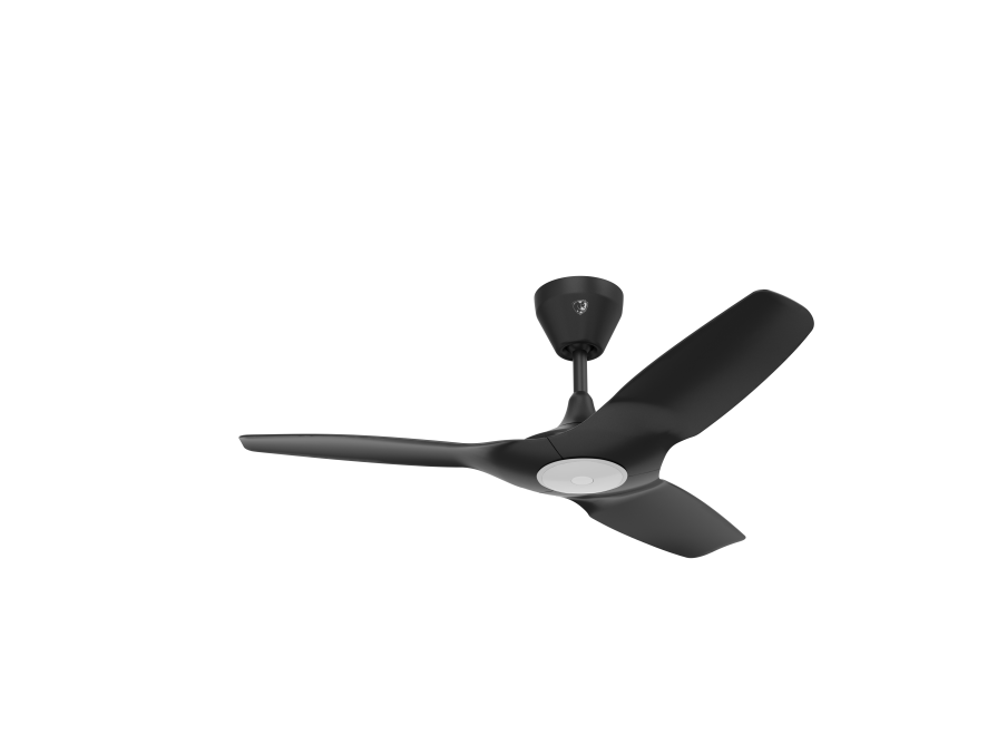 Haiku L, 44", Universal Mount, Indoor - Haiku Black, Hybrid Resin Airfoils - Haiku Black, WiFi, LED