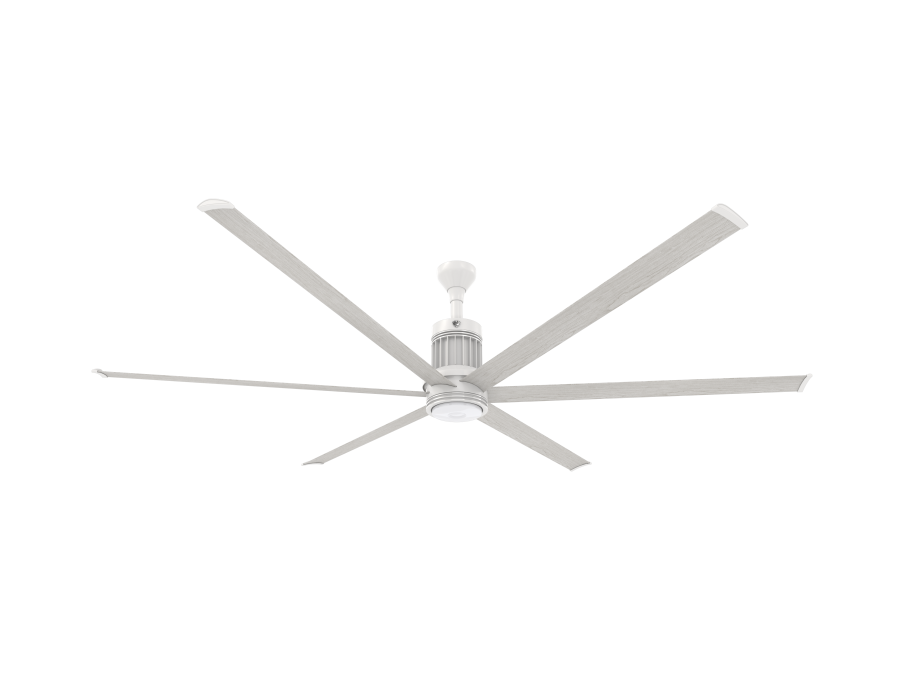 i6, 96", WiFi/BLE, Outdoor, Universal Mount- White, Foils- Driftwood, Ext Tube - 12", LED
